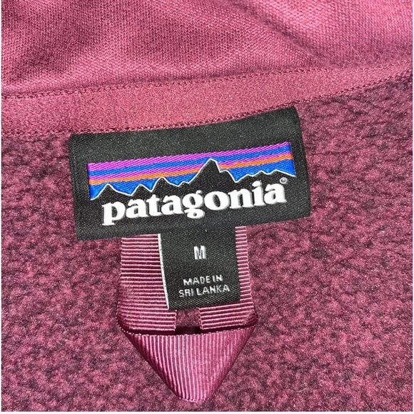 Patagonia better sweater 1/4 quarter zip sequoia red - Picture 9 of 10